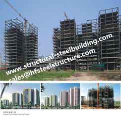 Китай Квартиры изготовили Multi здания железного каркаса этажа, здания Prefab высокого подъема небоскреба стальные поставщик