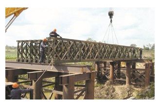Китай Morden гальванизировало/сваривая мост Bailey структурной стали с поддержкой тяжелого метала поставщик