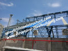 Китай Изготовленные промышленные стальные лестницы структур зданий настилая крышу для строительного проекта пакгауза структурной стали завод