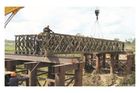 Китай Morden гальванизировало/сваривая мост Bailey структурной стали с поддержкой тяжелого метала завод