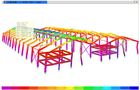 конструкции структурного Инджиниринга положения 3D с точными компонентными формой/размером