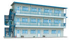 Китай Дом портативного Prefab Recyling 2/3 слоя стальной для временной резиденции завод