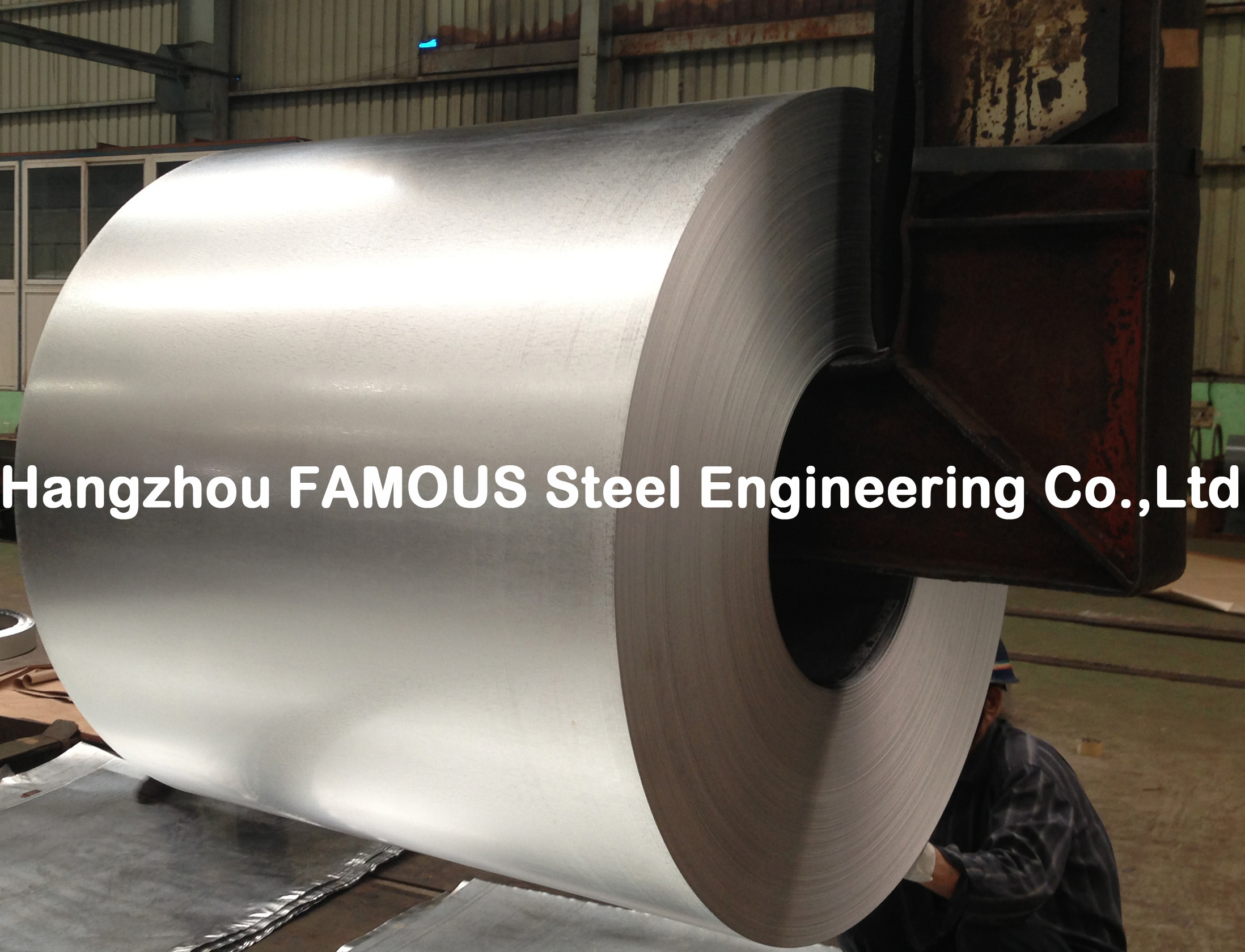 ASTM гофрировало катушку стального листа гальванизированную стальную для пакгауза