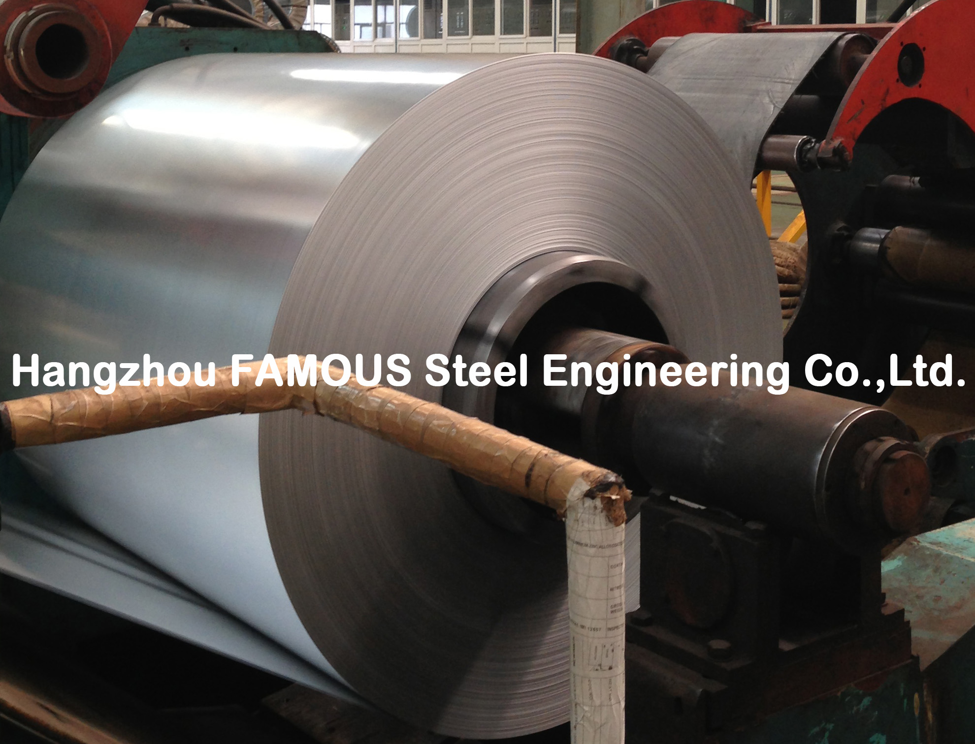 Горячая гальванизированная стальная катушка ASTM 755 для рифлёного стального листа