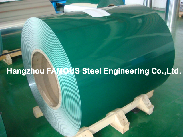 Доработанная силиконом катушка полиэфира Prepainted SMP стальная для Al-Zn AZ цинка конструкции Prepainted стальная катушка